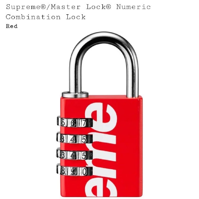 Supreme(シュプリーム)のSupreme 19SS Master Lock 鍵  メンズのアクセサリー(その他)の商品写真