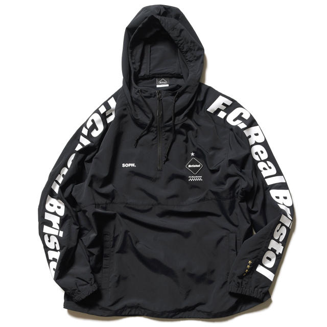 LカラーF.C.Real Bristol HALF ZIP ANORAK