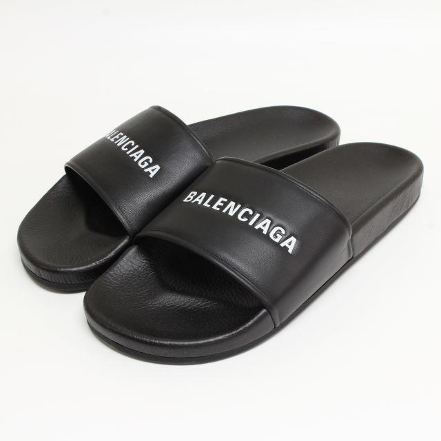 2】BALENCIAGA 19SS サンダル シャワーサンダル ブラック 【セール