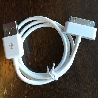 アイフォーン(iPhone)のApple iPhone4S 充電ケーブル(バッテリー/充電器)