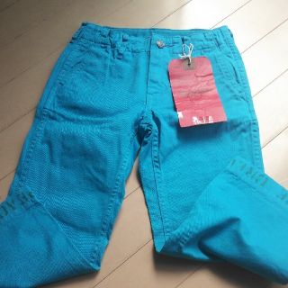 デニムダンガリー(DENIM DUNGAREE)のハルママ様専用★デニム＆ダンガリー★110cmカラーデニム新品(パンツ/スパッツ)