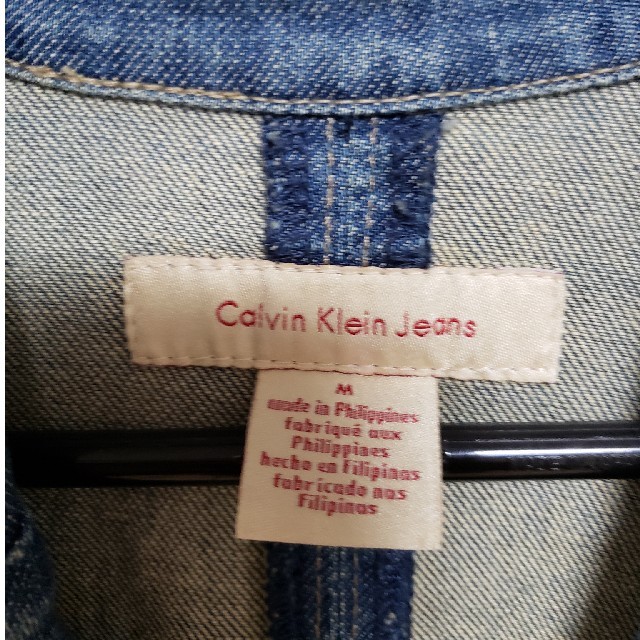 Calvin Klein(カルバンクライン)のカルバン・クライン　デニムジャケット レディースのジャケット/アウター(Gジャン/デニムジャケット)の商品写真