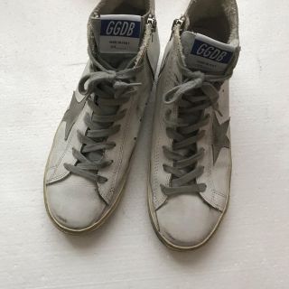 ゴールデングース(GOLDEN GOOSE)のゴールデングース vintage加工 ハイカットスニーカー(スニーカー)