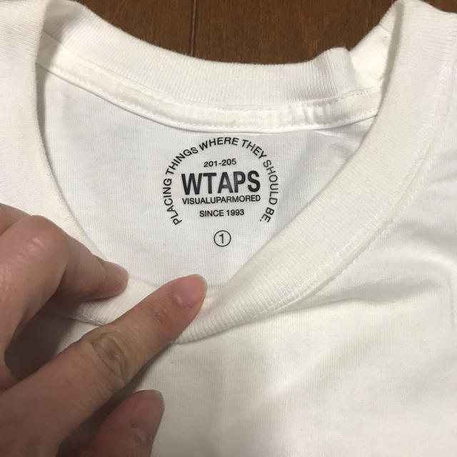 W)taps(ダブルタップス)のWTAPS Tシャツ ホワイト メンズのトップス(Tシャツ/カットソー(半袖/袖なし))の商品写真