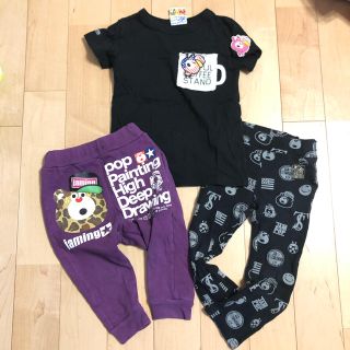 ジャム(JAM)のjam♡三点セット 100、110センチ(Tシャツ/カットソー)