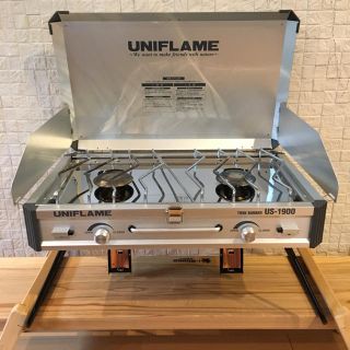 ユニフレーム(UNIFLAME)のoyo☆新品激安多数様専用。ユニフレーム ツインバーナーus-1900(ストーブ/コンロ)