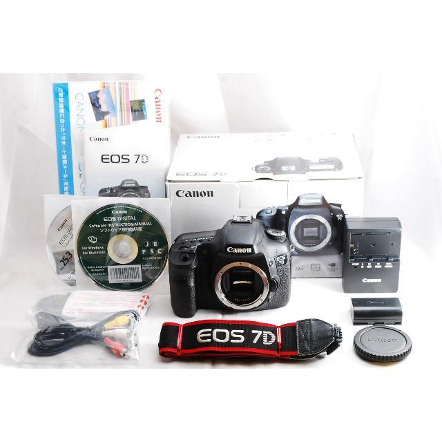 ★極上美品★キャノン Canon EOS 7D ボディ★元箱＆オマケ＆保証付き★