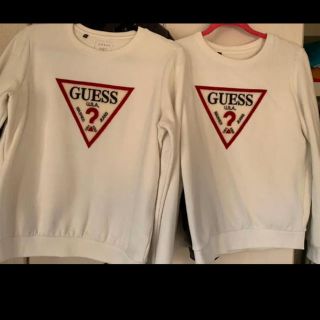 GUESS - GUESS トレーナー ペアの通販 by piyo's shop｜ゲスならラクマ