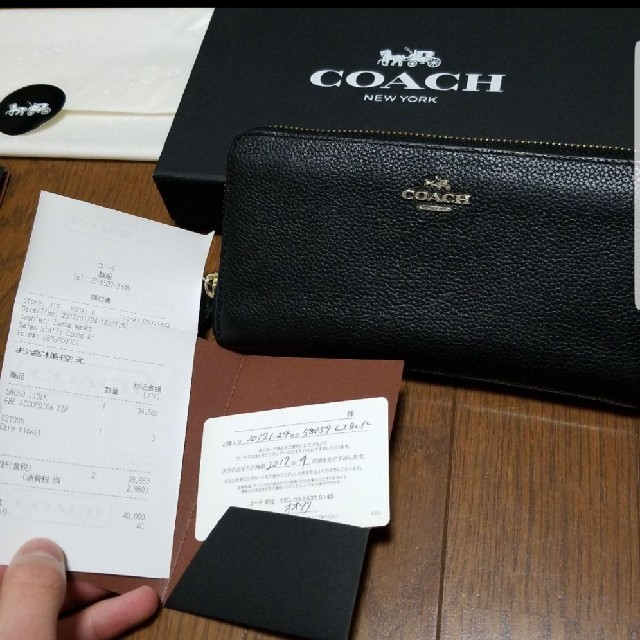 COACH 銀座店 購入 長財布