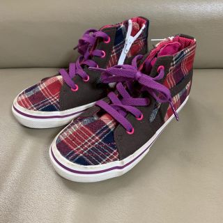 ヴァンズ(VANS)の値下げ！VANS ハイカットスニーカー キッズ 19センチ(スニーカー)