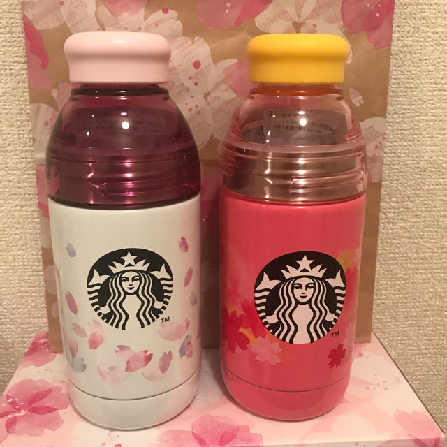 スーパーセール期間限定 Starbucks Coffee - スターバックス SAKURA 2019 ダブルウォールステンレスボトル ペア タンブラー