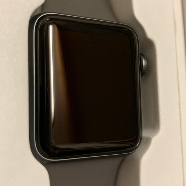 Apple Watch Series 3 38mm GPSモデル スペースグレイ-