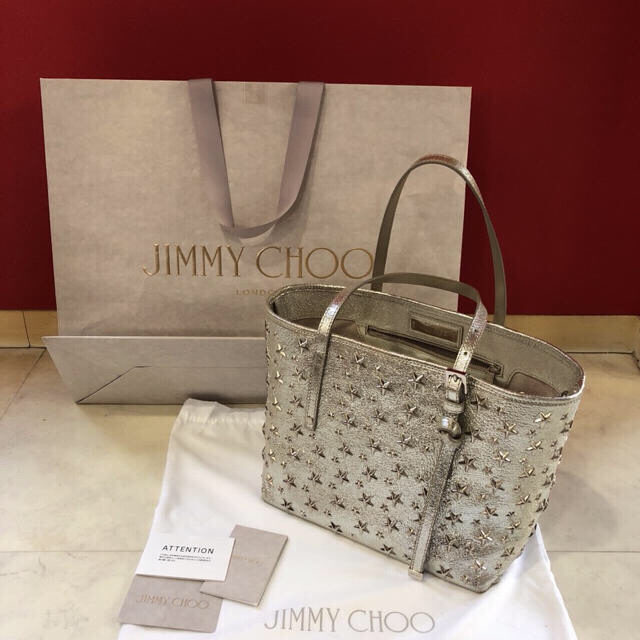 JIMMY CHOO(ジミーチュウ)の専用❣️ジミーチュウ トートバック サシャs レディースのバッグ(トートバッグ)の商品写真