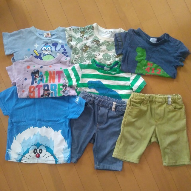 hakka baby(ハッカベビー)の男の子90　まとめ売り キッズ/ベビー/マタニティのキッズ服男の子用(90cm~)(Tシャツ/カットソー)の商品写真