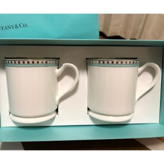 ティファニー(Tiffany & Co.)の【ティファニー】ペアマグカップ(グラス/カップ)