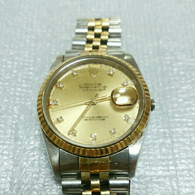 数量は多】 ROLEX - 【ジャンク品】ロレックス デイトジャスト 商品