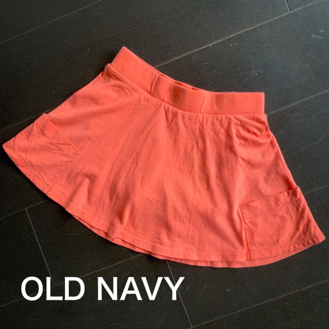 Old Navy(オールドネイビー)のオールドネイビー オーバーパンツ付きスカート 110cm キッズ/ベビー/マタニティのキッズ服女の子用(90cm~)(スカート)の商品写真