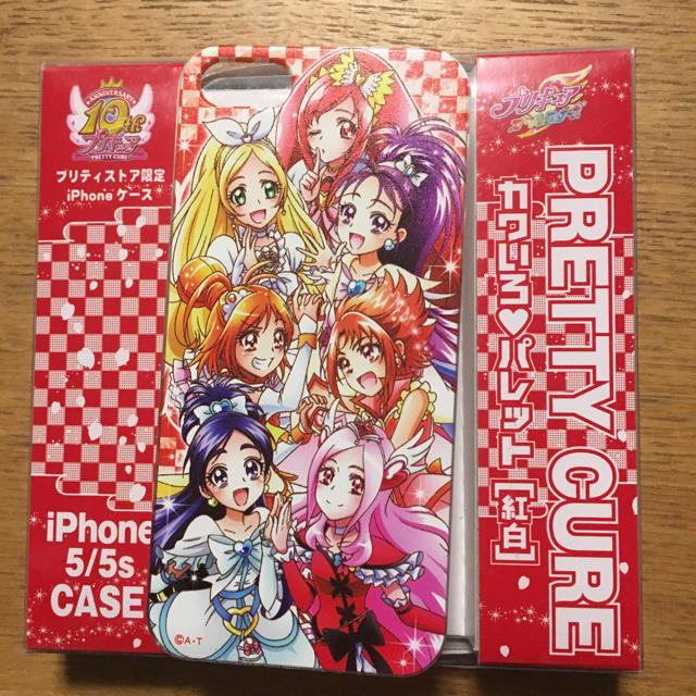 BANDAI(バンダイ)のプリキュア プリティストア カワいろ パレット iPhone5/5s ケース スマホ/家電/カメラのスマホアクセサリー(iPhoneケース)の商品写真