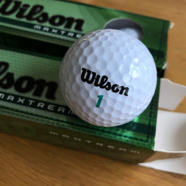 wilson(ウィルソン)のゴルフボール 18球 スポーツ/アウトドアのゴルフ(その他)の商品写真