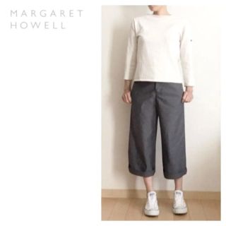 マーガレットハウエル(MARGARET HOWELL)のMARGARET HOWELL☆マーガレットハウエル☆MHL☆パンツ☆グレー(カジュアルパンツ)