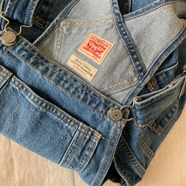 Levi's(リーバイス)のリーバイス＊デニム サロペット レディースのパンツ(サロペット/オーバーオール)の商品写真