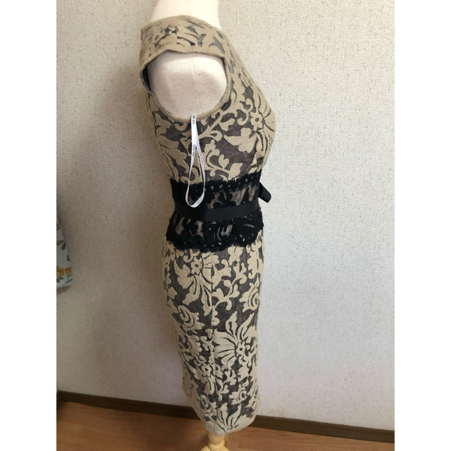 TADASHI SHOJI(タダシショウジ)の専用 希少 新品 0 タダシショージ ワンピース ドレス 花柄総レース レディースのワンピース(ひざ丈ワンピース)の商品写真