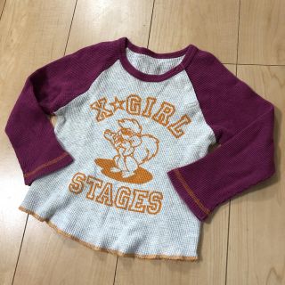 エックスガール(X-girl)のエックスガール キッズ  95 長袖Ｔシャツ(Tシャツ/カットソー)