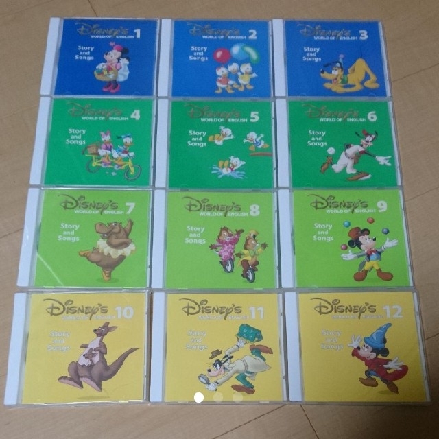 DWE Book Story and Songs CD 1～6巻 ディズニー-