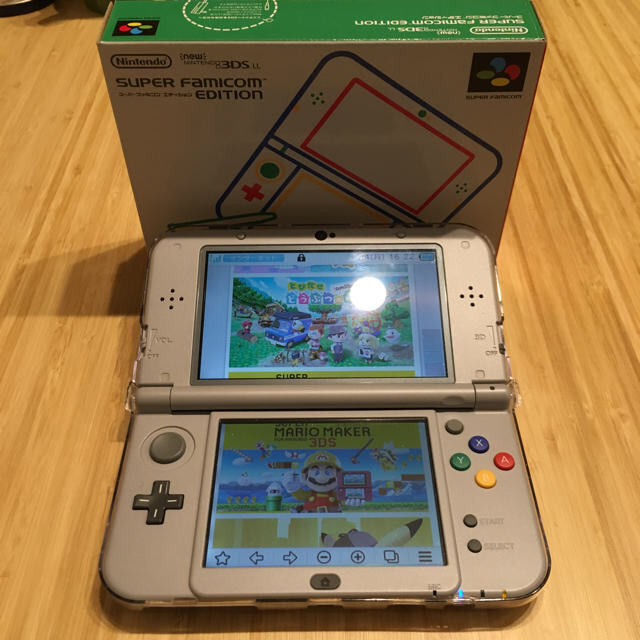 【美品】NEWニンテンドー3DSLL スーパーファミコン エディション