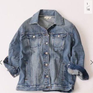 スピックアンドスパン(Spick & Span)の新品タグ付き【Madewell】Oversized jean jacket(Gジャン/デニムジャケット)