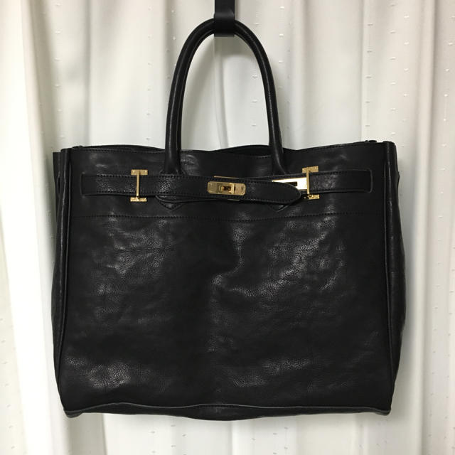 DEUXIEME CLASSE(ドゥーズィエムクラス)の美品 SITA PARANTICA レザートート BAG L レディースのバッグ(トートバッグ)の商品写真