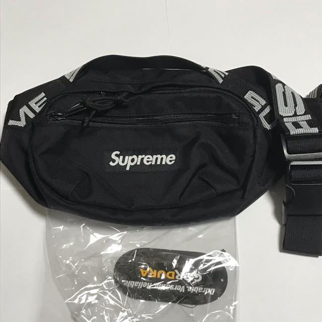 Supreme(シュプリーム)のsupreme 18ss waist bag black メンズのバッグ(ボディーバッグ)の商品写真