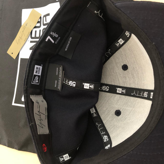 18AW YOHJI YAMAMOTO×NEWERA 7 5/8 ネイビー - 1