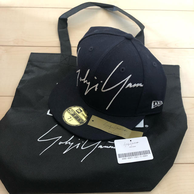 18AW YOHJI YAMAMOTO×NEWERA 7 5/8 ネイビー - 2
