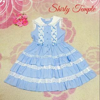 シャーリーテンプル(Shirley Temple)の♡1010♡シャーリーテンプル✨♡✨フリル♪セーラーワンピース♪✨♡130cm♡(ワンピース)