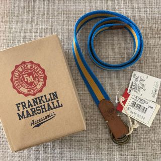 フランクリンアンドマーシャル(FRANKLIN&MARSHALL)の【新品ベルト】FRANKLIN MARSHALL フランクリンマーシャル(ベルト)