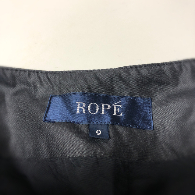 ROPE’(ロペ)のROPE' リボン付 フレアスカート レディースのスカート(ひざ丈スカート)の商品写真