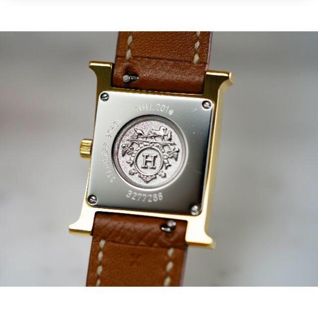 Hermes(エルメス)のHERMES 新型Hウォッチ レディースのファッション小物(腕時計)の商品写真