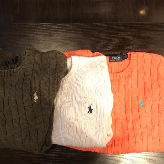 POLO RALPH LAUREN(ポロラルフローレン)のラルフローレン ニット 3点セット レディースのトップス(ニット/セーター)の商品写真