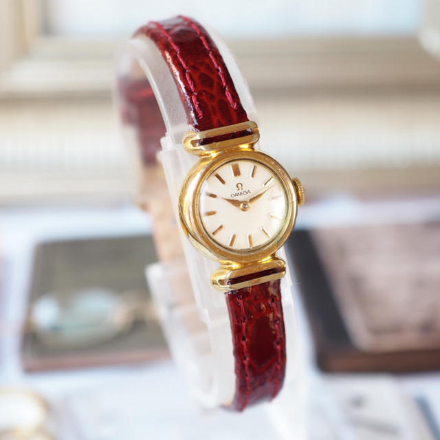 全純正✨OMEGA オメガ 金張り 新品ベルト付✨トゥモローランド ドゥロワー 腕時計