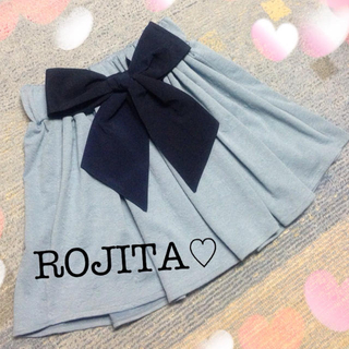 ロジータ(ROJITA)のROJITA♡リボンジャガードスカート(ミニスカート)