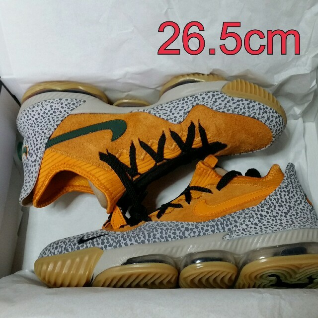 Nike Lebron 16 Low Safari Atmos 26.5cm - スニーカー