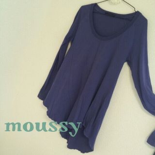 マウジー(moussy)の値下げ!! moussy＊カットソー(カットソー(長袖/七分))