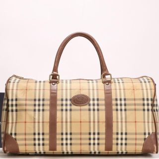 バーバリー(BURBERRY)のバーバリー　ノバチェックボストンバッグ(ボストンバッグ)