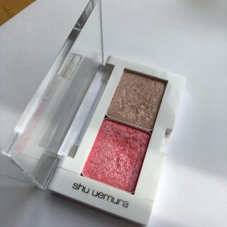 シュウウエムラ(shu uemura)のshu uemuraアイシャドウ×2 専用ケース付き(アイシャドウ)