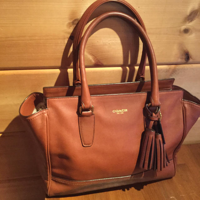 レディース美品 COACH レガシー キャリーオール トートバッグ