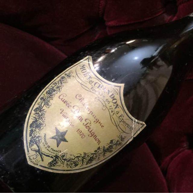 Dom Pérignon(ドンペリニヨン)の送料込み 未開封品 ヴィンテージ ドンペリヨン 1970年物 食品/飲料/酒の酒(シャンパン/スパークリングワイン)の商品写真