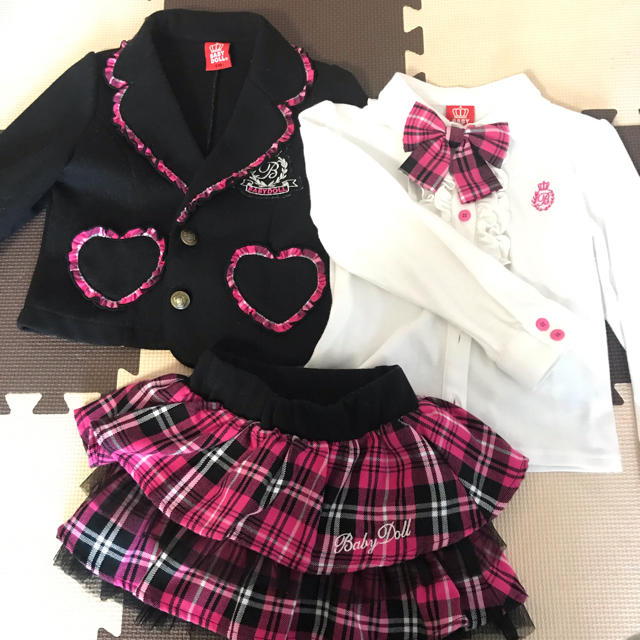 BABYDOLL(ベビードール)のBABYDOLL 女の子フォーマル 入園式☆卒園式 キッズ/ベビー/マタニティのキッズ服女の子用(90cm~)(ドレス/フォーマル)の商品写真