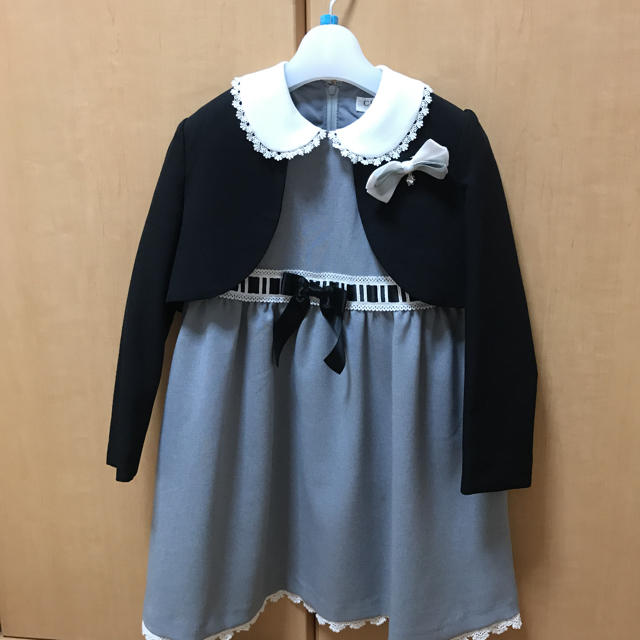 女児フォーマルワンピース キッズ/ベビー/マタニティのキッズ服女の子用(90cm~)(ドレス/フォーマル)の商品写真