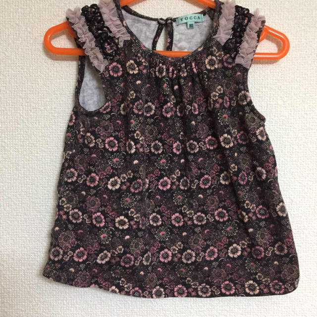 TOCCA(トッカ)のトッカ チュニック  ノースリーブ トップス キッズ/ベビー/マタニティのベビー服(~85cm)(Ｔシャツ)の商品写真